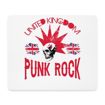 UK - United Kingdom Punkrock - Punk Rock - Mousepad (Querformat) - Weiß - Vorne