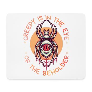 Spinne, Tarantula-Spinne lustiger Spruch Halloween - Mousepad (Querformat) - Weiß - Vorne