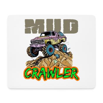 Offroad Racing für Offroad Fans - Mousepad (Querformat) - Weiß - Vorne