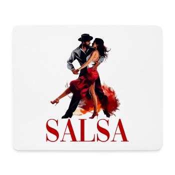 Salsa Tanz Kubanischer Tanz Kuba Urlaub - Mousepad (Querformat) - Weiß - Vorne