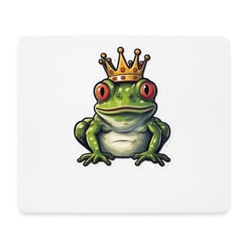 Schöner lustiger Frosch Valentinstag - Mousepad (Querformat) - Weiß - Vorne