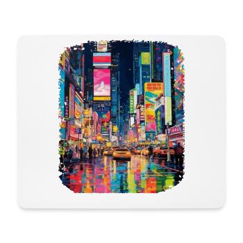 New York City - Mousepad (Querformat) - Weiß - Vorne