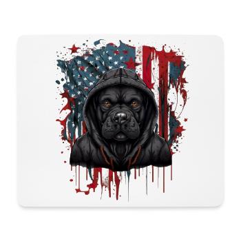 Cane Corso USA Amerika - Mousepad (Querformat) - Weiß - Vorne
