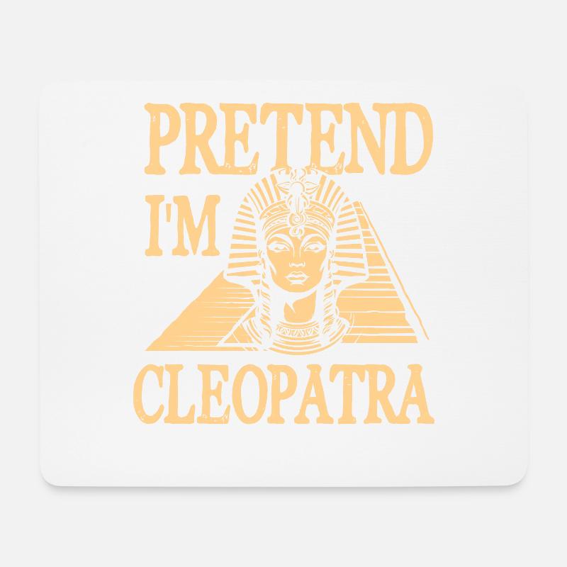 Lustiger Ägytischer Spruch Ägypten - Mousepad (Querformat) - Weiß