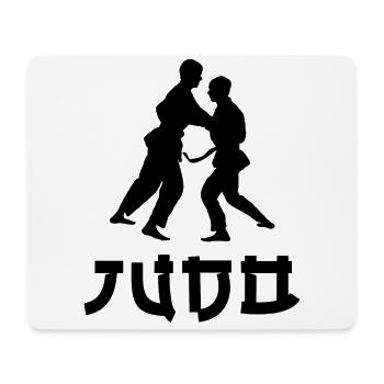 Judo - Mousepad (Querformat) - Weiß - Vorne