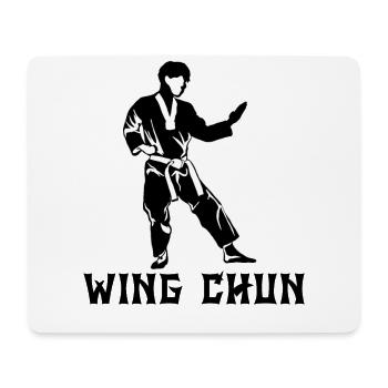 Wing Chun - Mousepad (Querformat) - Weiß - Vorne