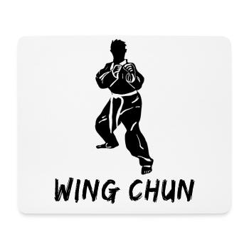 Wing Chun - Mousepad (Querformat) - Weiß - Vorne
