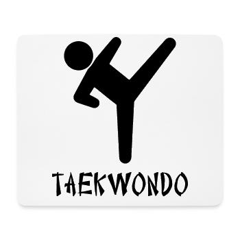 Taekwondo - Mousepad (Querformat) - Weiß - Vorne