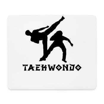 Taekwondo - Mousepad (Querformat) - Weiß - Vorne
