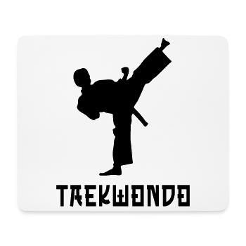 Taekwondo - Mousepad (Querformat) - Weiß - Vorne