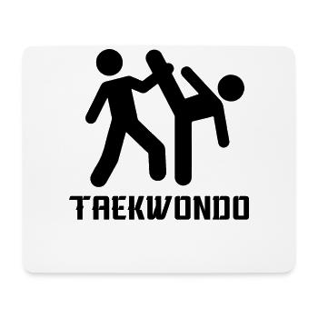 Taekwondo - Mousepad (Querformat) - Weiß - Vorne