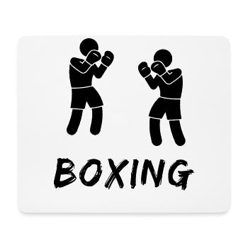 Boxing - Mouse Pad (horizontal) - white - Front