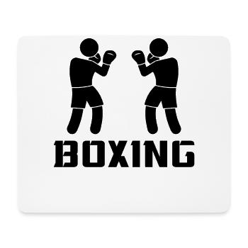 Boxing - Mouse Pad (horizontal) - white - Front