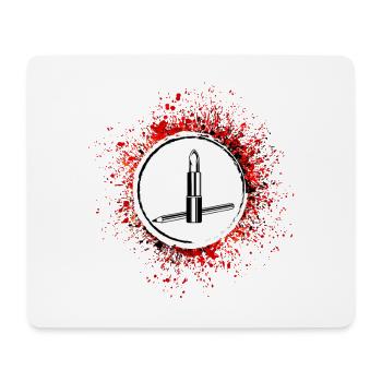 Make Up Cosmetic Icon - Mouse Pad (horizontal) - white - Front