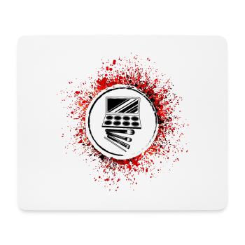 Make Up Cosmetic Icon - Mouse Pad (horizontal) - white - Front