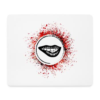 Lippen symbol Beauty - Mousepad (Querformat) - Weiß - Vorne