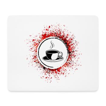 Coffee cup - Mouse Pad (horizontal) - white - Front