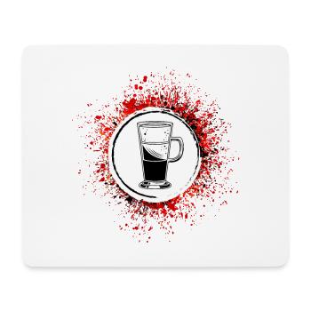 Coffee Icon - Mouse Pad (horizontal) - white - Front