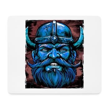 Viking Warrior Valhalla Odin - Mouse Pad (horizontal) - white - Front