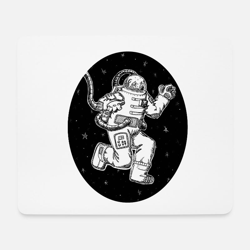 Starfish - Mousepad (Querformat) - Weiß