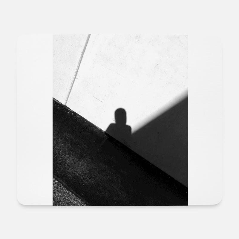 Abstraktes Foto - Mousepad (Querformat) - Weiß