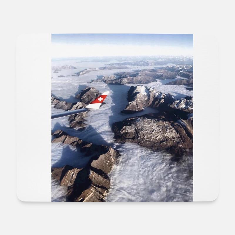 Mousepad Swiss - Mousepad (Querformat) - Weiß