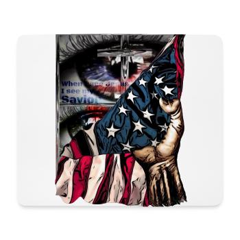 Design for Church Employees American Style - Mouse Pad (horizontal) - white - Front