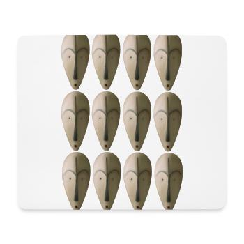 MASKS AND AFRICAN ARTS - Mouse Pad (horizontal) - white - Front