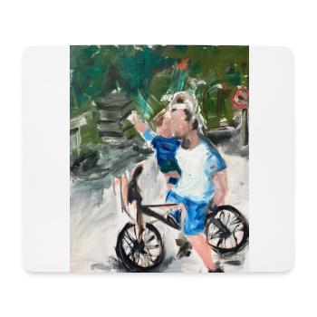 Together / Zusammen - Mousepad (Querformat) - Weiß - Vorne