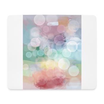 Chakras Pastel Design Abstract Delicate Pastel Color - Mouse Pad (horizontal) - white - Front