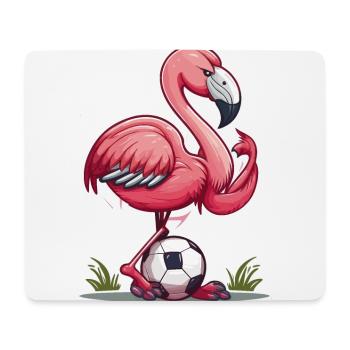 Flamingo Score - Mouse Pad (horizontal) - white - Front