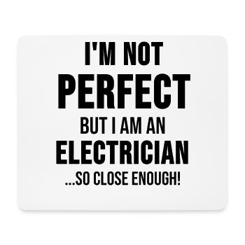 Elektriker Elektrotechnik Elektrisch Geschenk - Mousepad (Querformat) - Weiß - Vorne