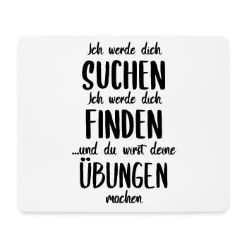 Physiotherapie Physiotherapeut Spruch Geschenk - Mousepad (Querformat) - Weiß - Vorne