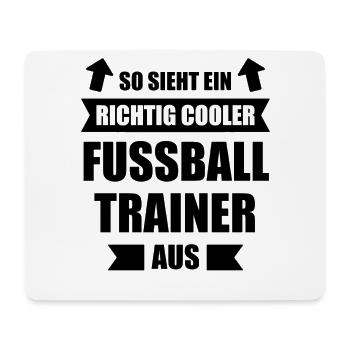 Fussballtrainer Fussball Coach Trainer Geschenk - Mousepad (Querformat) - Weiß - Vorne