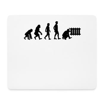 Chauffage construction chauffage ingénieur cadeau de chauffage - Tapis de souris (format paysage) - blanc - Devant