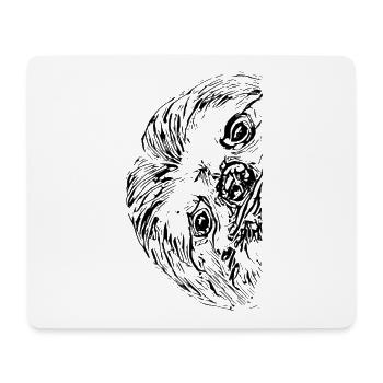 Paresseux - Tapis de souris (format paysage) - blanc - Devant