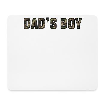 Dad and Boy Matching - Mousepad (Querformat) - Weiß - Vorne