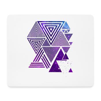 Geometric Art - Mouse Pad (horizontal) - white - Front