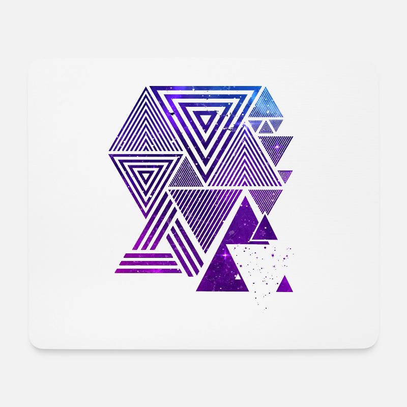 Geometric Art - Mouse Pad (horizontal) - white