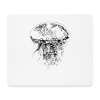 Jellyfish - Mouse Pad (horizontal) - white - Front