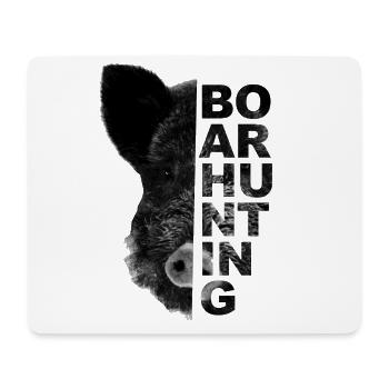 Jäger Jägerin Jagen Jagd Jagt Hunting Hunter Hunt - Mousepad (Querformat) - Weiß - Vorne