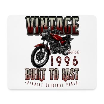 Vintage Motorrad Biker Motorrad Geburtstag 1996 - Mousepad (Querformat) - Weiß - Vorne