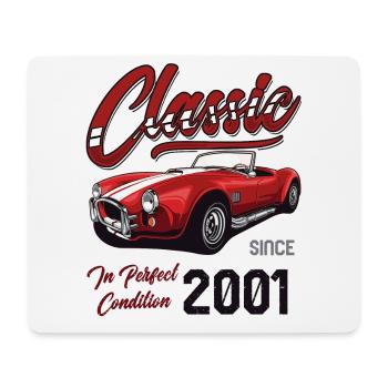 I'm Not Old I'm Classic Car Vintage Born In 2001 - Mouse Pad (horizontal) - white - Front