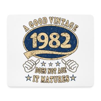 41st Birthday 1982 '41 Good vintage - Mouse Pad (horizontal) - white - Front