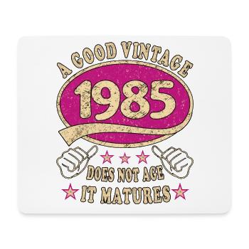 38th Birthday 1985 38 Good vintage - Mouse Pad (horizontal) - white - Front