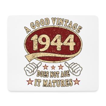 79ème Anniversaire 1944 '79 Bon Millésime - Tapis de souris (format paysage) - blanc - Devant