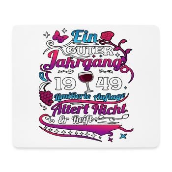 74. Geburtstag 1949 74er Guter Jahrgang - Mousepad (Querformat) - Weiß - Vorne