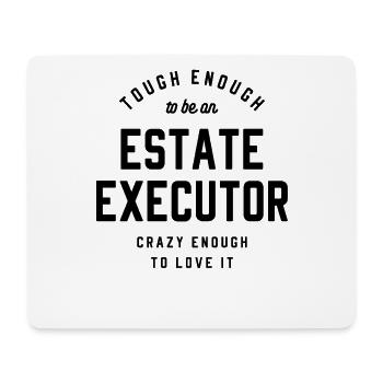 Estate Executor Strength & Spirit - Mouse Pad (horizontal) - white - Front