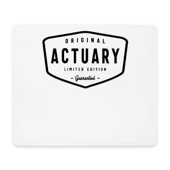 Timeless Style for Actuaries - Mouse Pad (horizontal) - white - Front