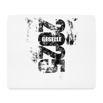 Geselle bestanden 2025 - Prüfung - Erfolg - Mousepad (Querformat) - Weiß - Vorne